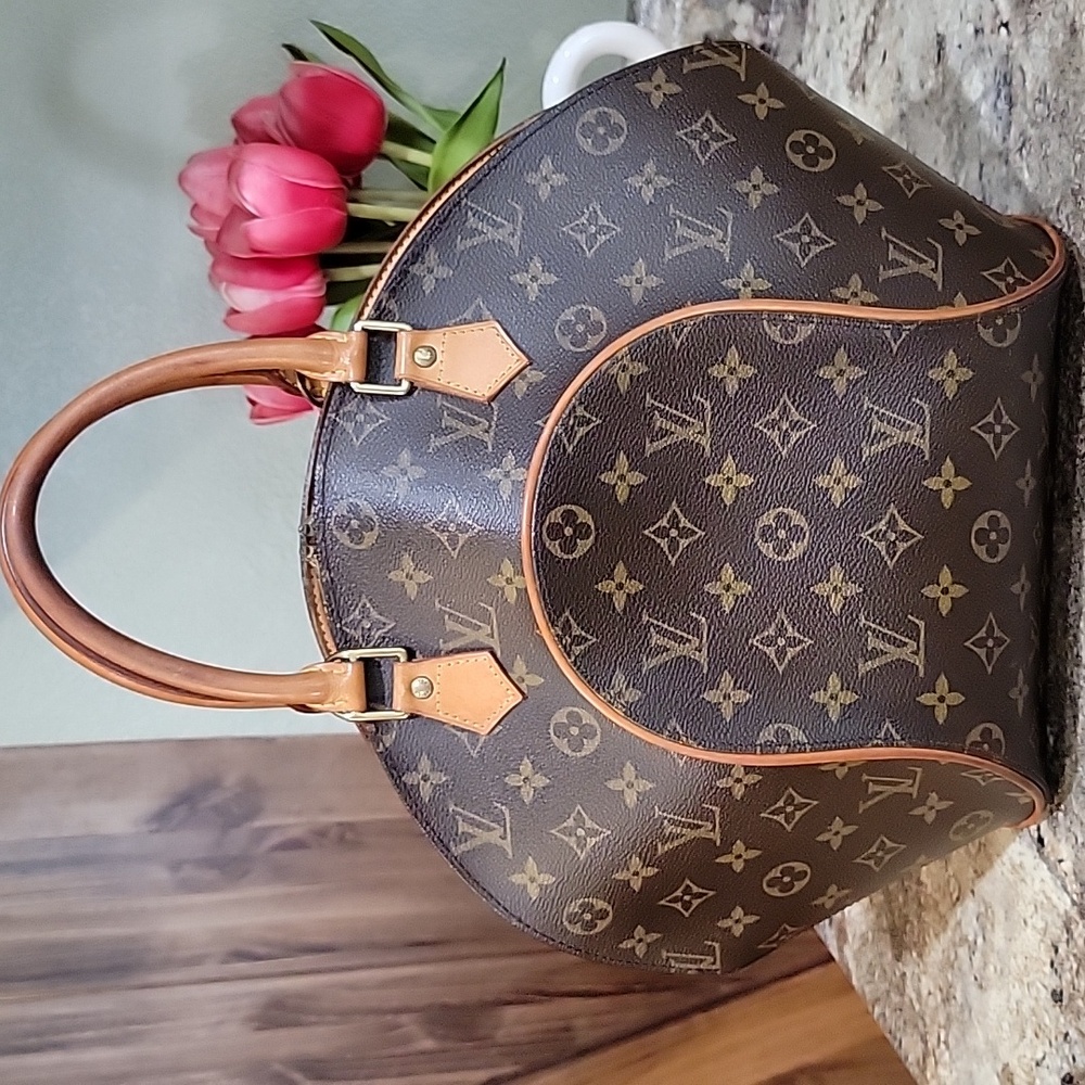 LOUIS VUITTON EUC Monogram Ellipse PM Handbag - Picture 7 of 12